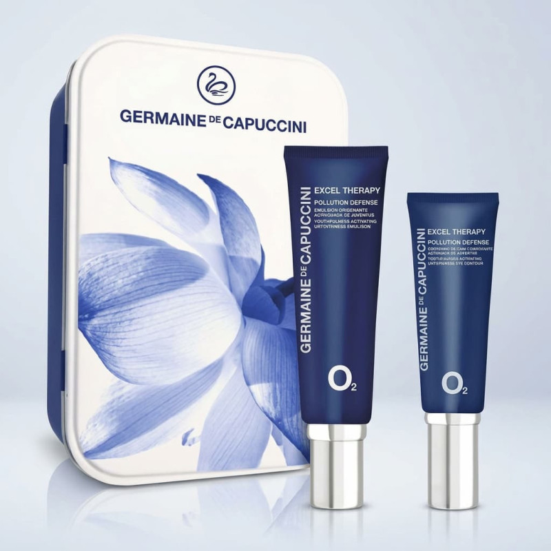 Pack Emulsión Excel Therapy O2 + Contorno de ojos Excel Therapy O2- Germaine de Capuccini - 50 ml + 15 ml